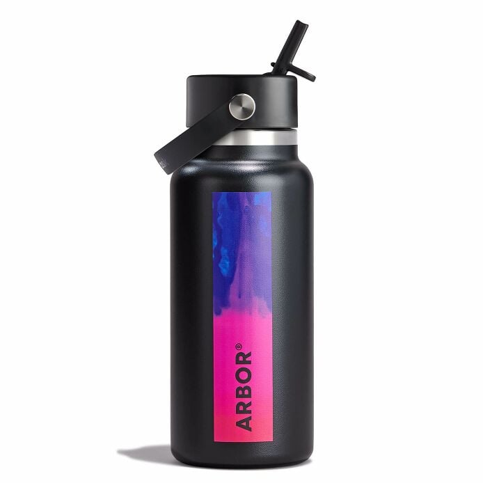 32-oz-wide-mouth-hydro-flask-x-arbor-t3 le26-w32-1008-32-oz-wide-flex-straw-bottle-arbor-rain-straight-back_1.jpg